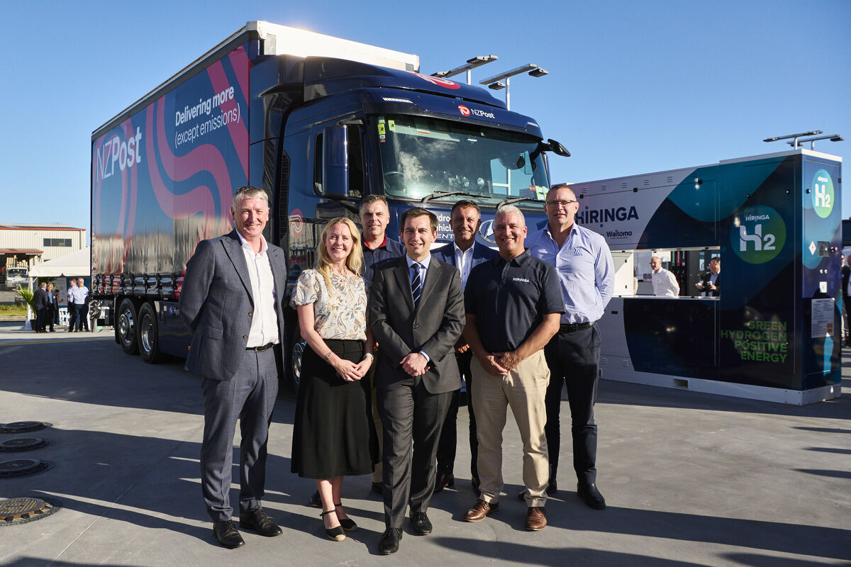 In partnership with Hiringa, we launch Australasia's first hydrogen refueling network