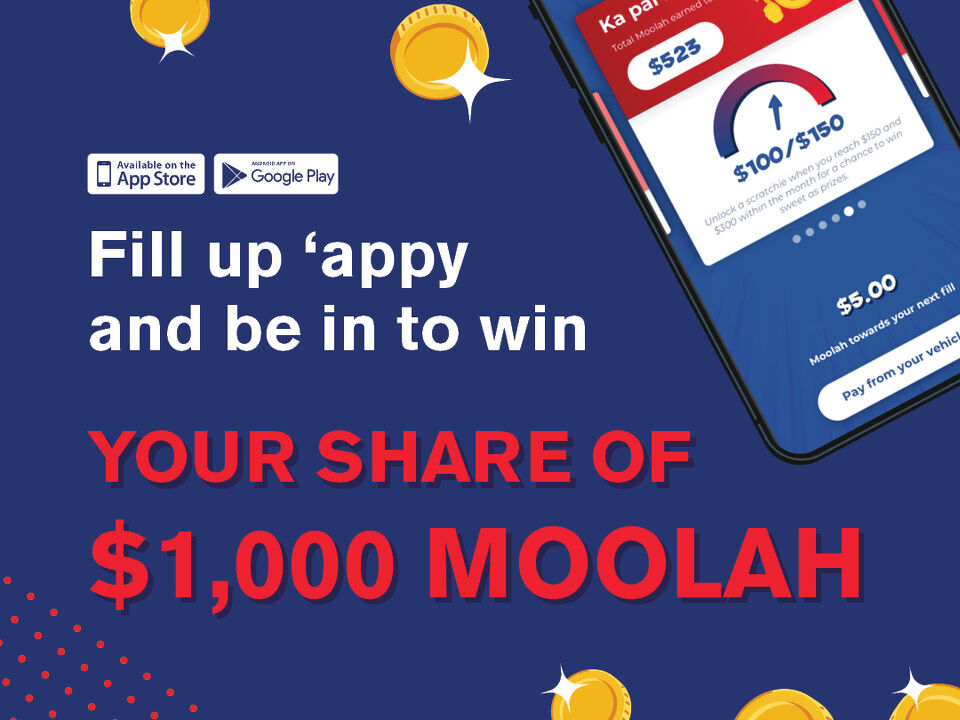 Be in to win your share of $1,000 Moolah