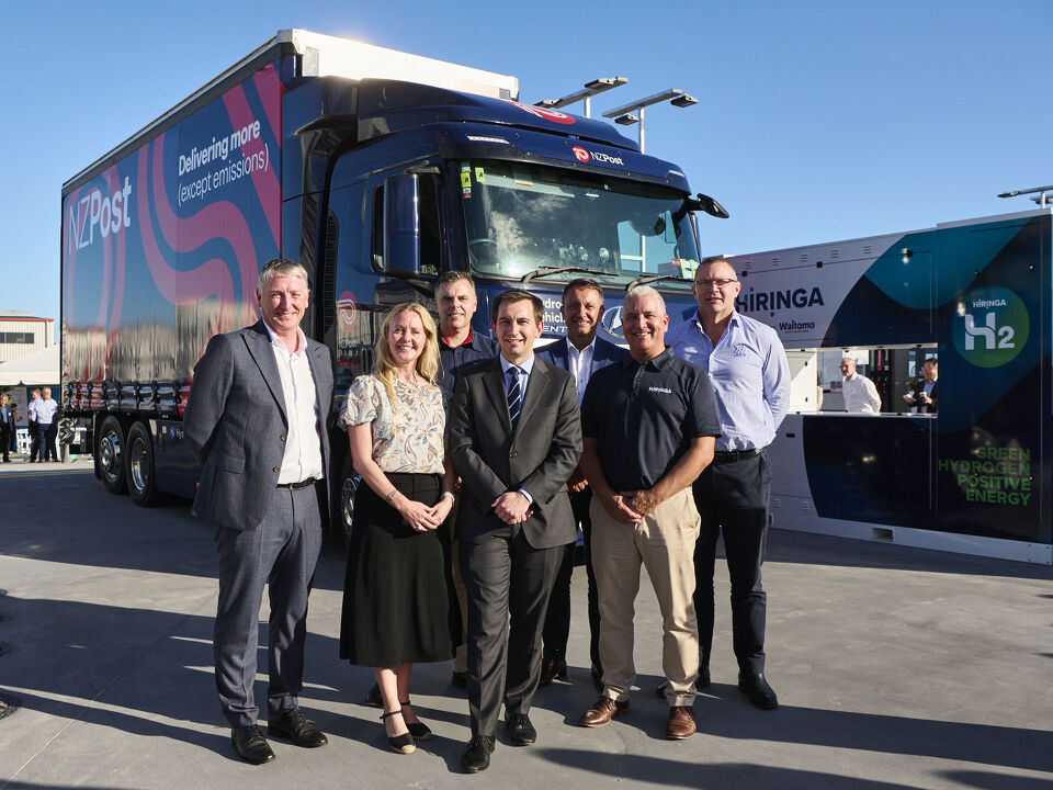 In partnership with Hiringa, we launch Australasia's first hydrogen refueling network