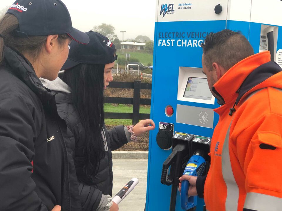 Waitomo and WEL Networks launch innovative EV partnership