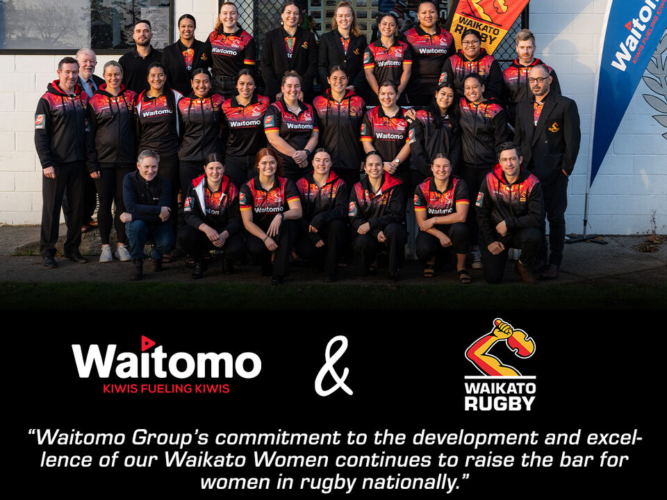 Waitomo renews partnership commitments with Waikato Rugby